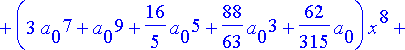 sarjaratk := series(a[0]+(1+a[0]^2)*x+a[0]*(1+a[0]^...