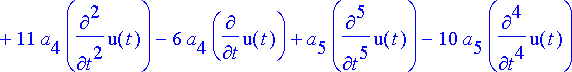 a[0]*u(t)+a[1]*diff(u(t),t)+a[2]*diff(u(t),`$`(t,2)...