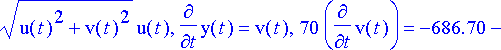 ryhma2 := diff(x(t),t) = u(t), 70*diff(u(t),t) = -(...