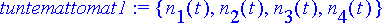 tuntemattomat1 := {n[1](t), n[2](t), n[3](t), n[4](...