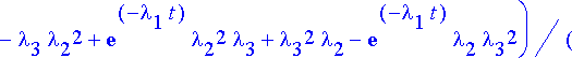 {n[4](t) = -10000000000000000*(lambda[1]^2*lambda[2...