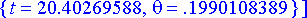 juuret := [{t = -99.92514551, theta = -1.772307162}...