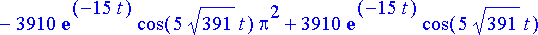 -10/17*Pi*(30*sqrt(391)*exp(-15*t)*sin(5*sqrt(391)*...