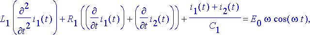 ryhma := L[1]*diff(i[1](t),`$`(t,2))+R[1]*(diff(i[1...